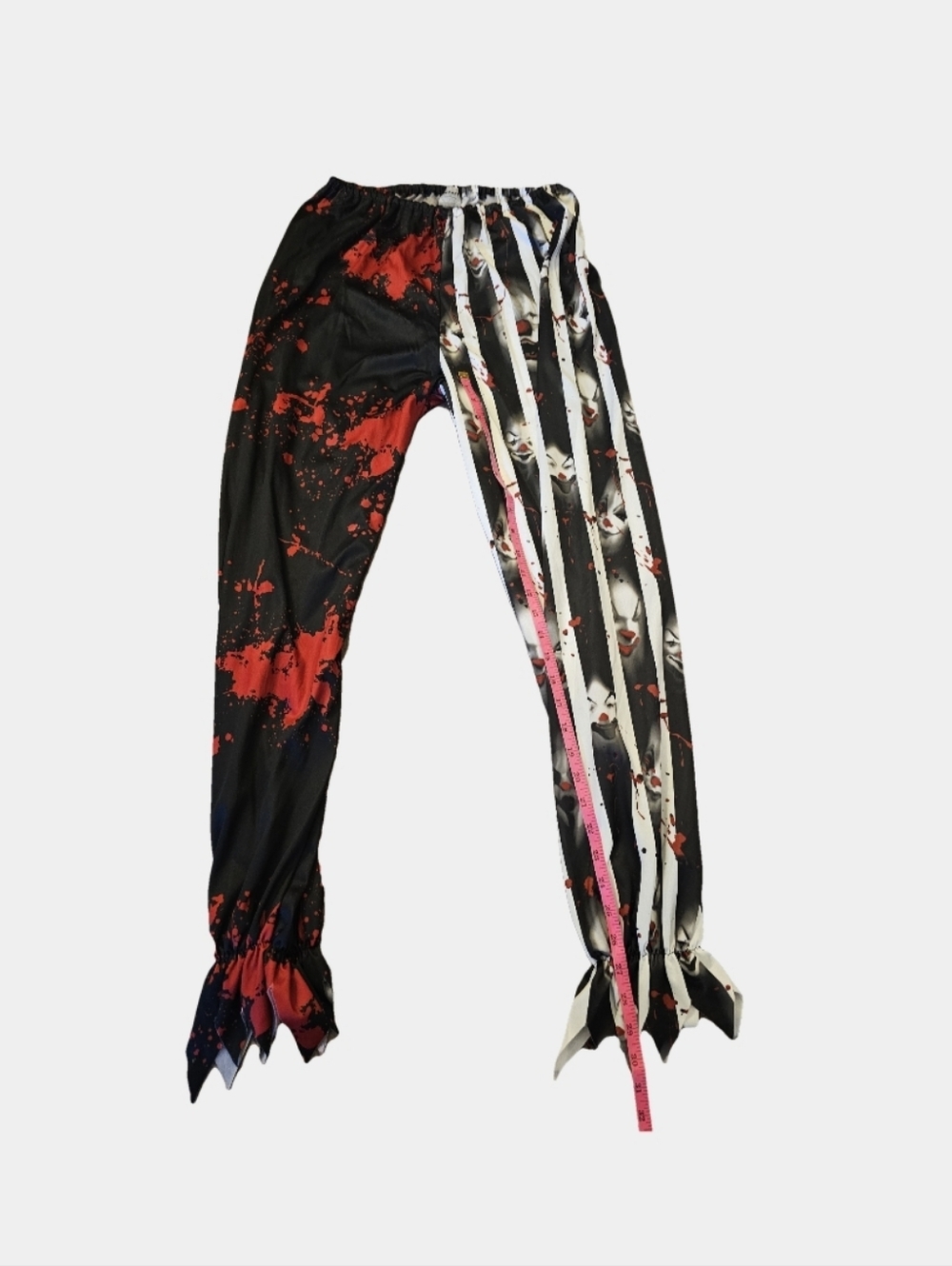 Spirit Scary Clown 3 Piece Halloween Costume Size L - Picture 6 of 9